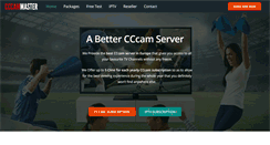 Desktop Screenshot of cccamaster.com